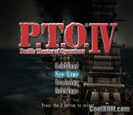 PS2★P.T.O.4 Pacific Theater of